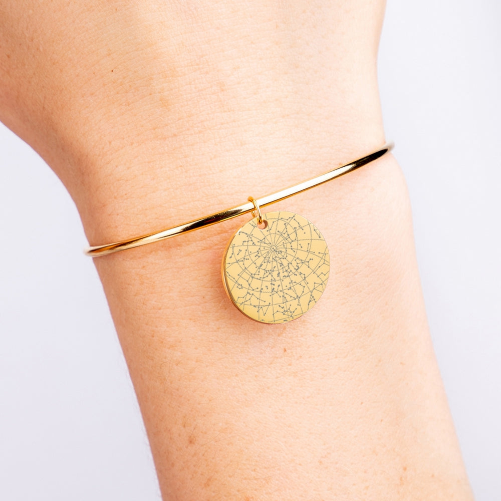 Custom Star Map Bangle